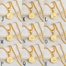 Initial Hexagon Pendant Necklace