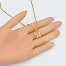 Butterfly Pendant Necklace