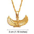 Fab Egyptian Goddess Pendant Necklace