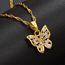 Butterfly Pendant Necklace