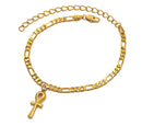 Ankh Cross Egyptian Ankle Bracelet