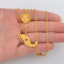 Mexico Map Heart Necklace