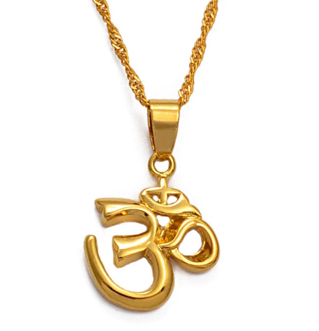 OM Mantra Hinduism Pendant Necklace