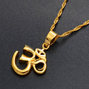 OM Mantra Hinduism Pendant Necklace