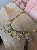 Horoscope Zodiac Name Pendant Necklace