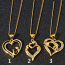 Mother's Love Heart Pendant Necklace