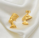 Egyptian Queen Nefertiti Stud Earrings