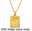 Dollar Sign Pendant Necklace