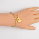 Dominican Republic Map Ankle Bracelet