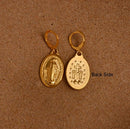 Blessed Virgin Mary Earrings