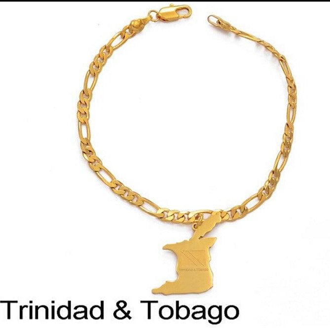 Trinidad and Tobago Ankle Bracelet