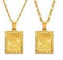 Dollar Sign Pendant Necklace