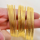 Set of 6 Pieces Bangles Bracelets