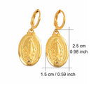 Blessed Virgin Mary Earrings