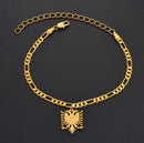 Albania Eagle Ankle Bracelet