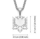 Albania Eagle Pendant Necklace