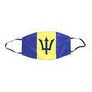 Barbados Flag Face Masks