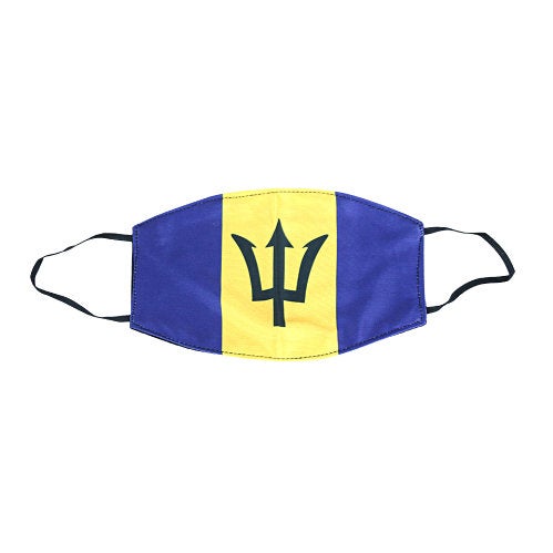 Barbados Flag Face Masks