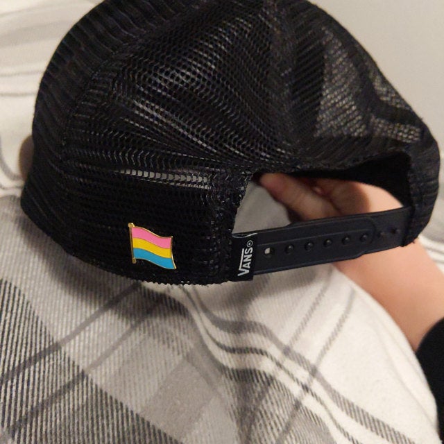 Pansexual Pride Flag Lapel Pin