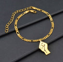 Black Lives Matter Power Fist Ankle Bracelet