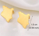 Kenya Map Stud Earrings