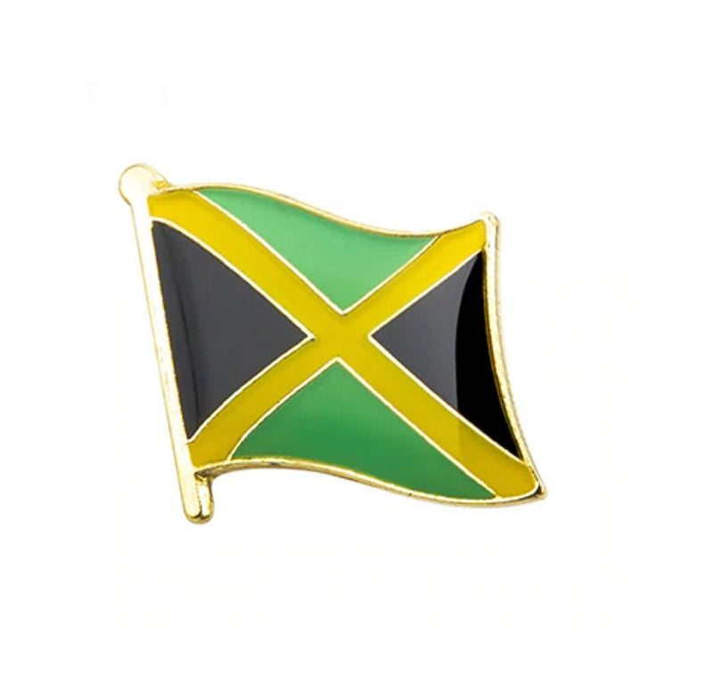 Jamaica flag Flag Lapel clothes / country flag Badge / Jamaican national flag Brooch / Jamaica National Flag Lapel Pin