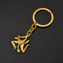 Italy Trinacria Keychain