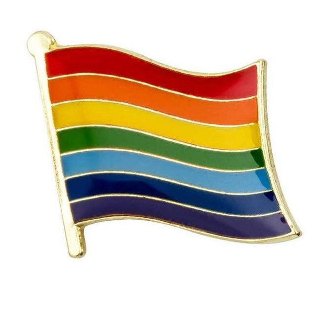 Rainbow Pride Flag Lapel Pin LGBTQ+