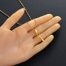 Ankh Cross Pendant Necklace