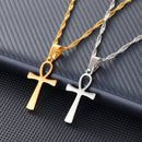 Ankh Cross Pendant Necklace
