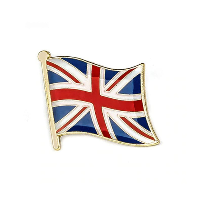 United Kingdom Flag Lapel pins / England country flag clothes Badge / Great Britain national flag Brooch / England National Flag Lapel Pin
