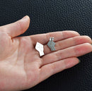 Black Lives Matter Power Fist Stud Earrings