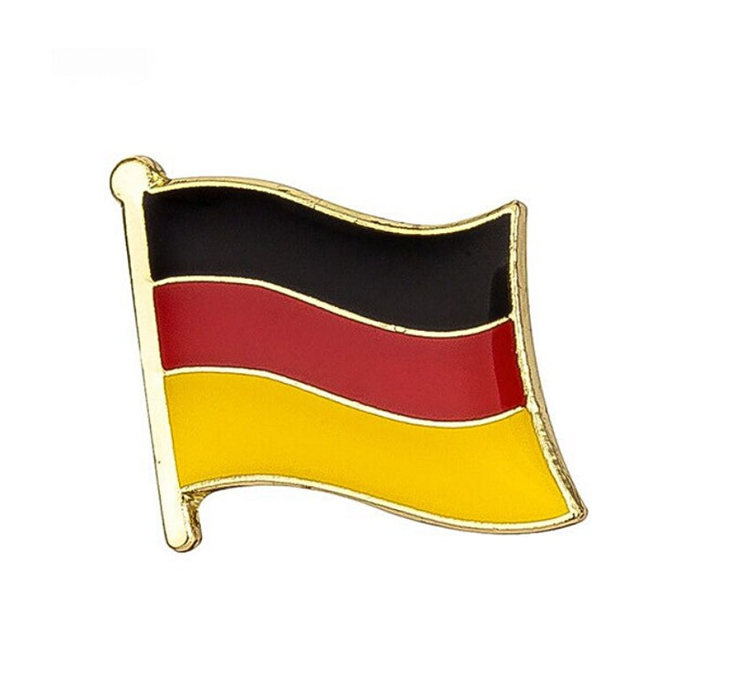 Germany Flag Lapel pins clothes / country flag Badge / Germany national flag Brooch / Germany National Flag Lapel Pin / Germany enamel pin
