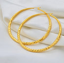 Round Hoop Earrings