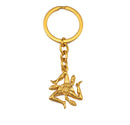 Italy Trinacria Keychain