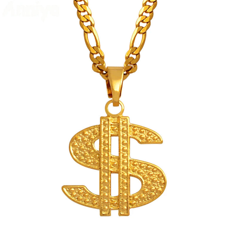 Dollar sign Necklace