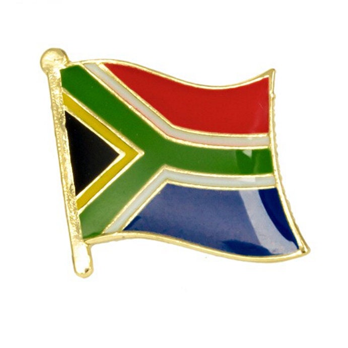 South Africa flag Flag Lapel clothes / country flag Badge / South Africa national flag Brooch / South Africa National Flag Lapel Pin