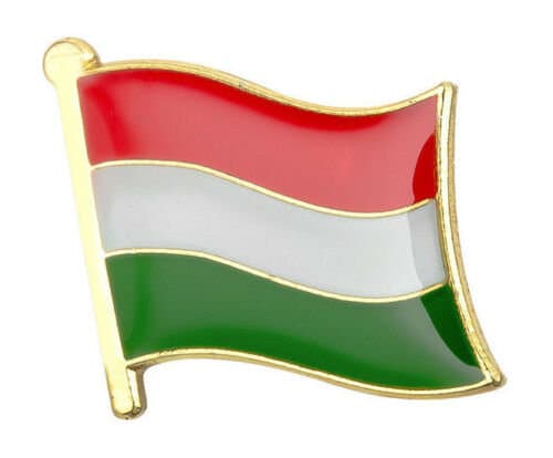Hungary Flag Lapel clothes / country flag Badge / Hungarian national flag Brooch / Hungary National Flag Lapel Pin / Enamel enamel pin