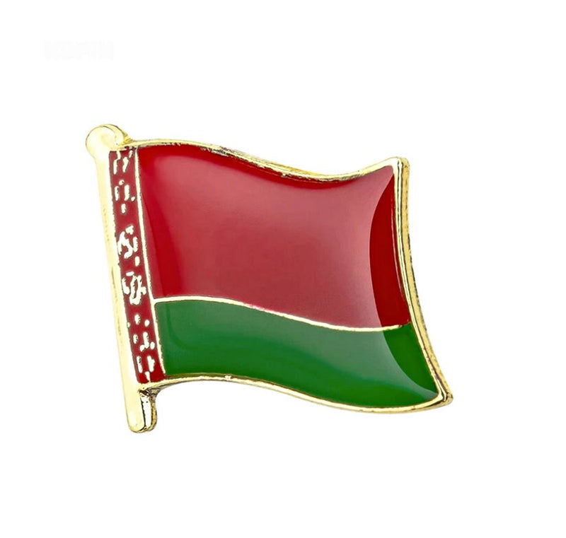 Belarus Flag Lapel clothes / country flag Badge / Belarus national flag Brooch / Belarus National Flag Lapel Pin
