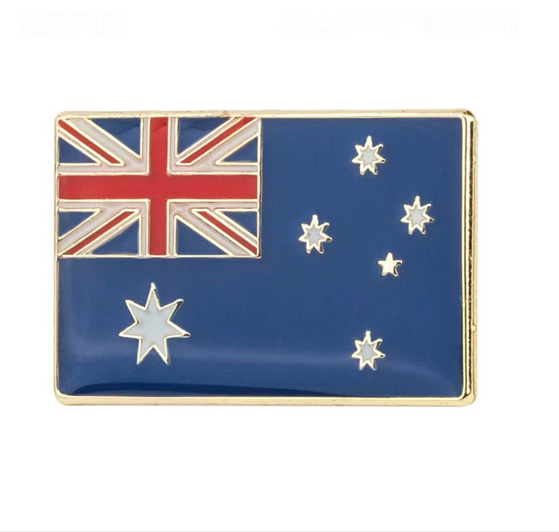 Australia Flag Lapel clothes / country flag Badge / Australian national flag Brooch / Australia National Flag Lapel Pin