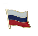 Russia Flag Lapel clothes / country flag Badge / Russian national flag Brooch / Russia National Flag Lapel Pin / Russia enamel pin