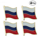 Russia Flag Lapel clothes / country flag Badge / Russian national flag Brooch / Russia National Flag Lapel Pin / Russia enamel pin