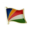 Seychelles Flag Lapel Pins / Seychelles country flag Badge / Seychelles enamel lapel pins / Seychelles Brooch / Clothes pins