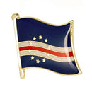 Cape Verde Flag Lapel Pins / Cape Verde country flag Badge / Cape Verde enamel lapel pins / Cape Verde Brooch / Clothes pins