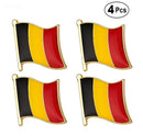 Belgium Flag Lapel clothes / country flag Badge / Belgium national flag Brooch / Belgium National Flag Lapel Pin / Belgium enamel pin