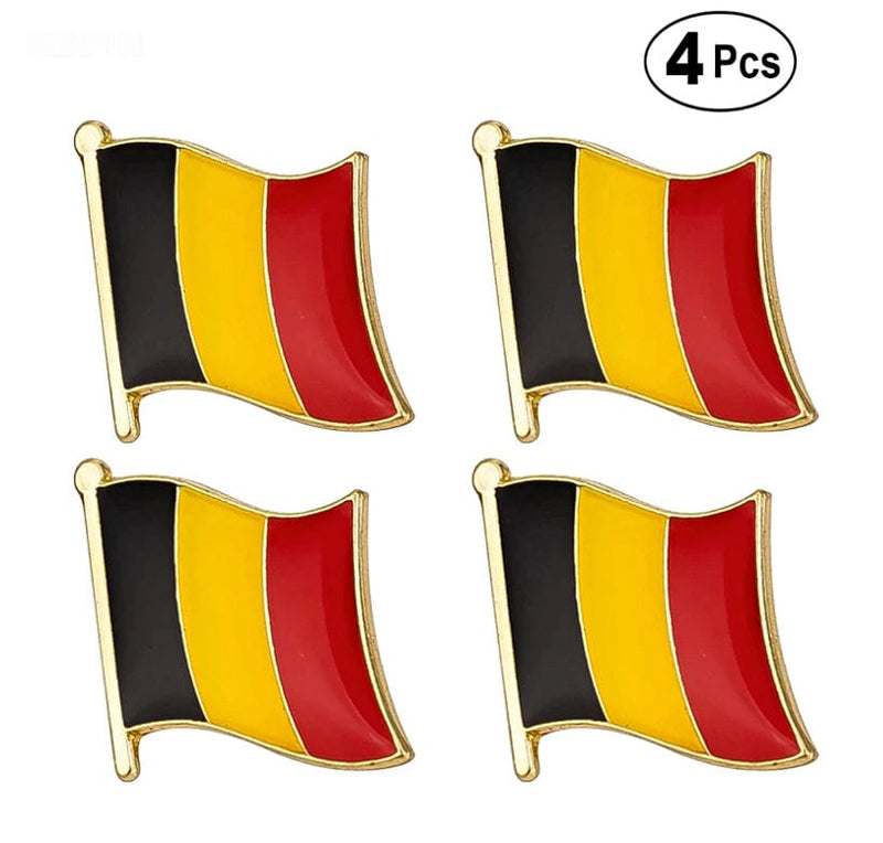 Belgium Flag Lapel clothes / country flag Badge / Belgium national flag Brooch / Belgium National Flag Lapel Pin / Belgium enamel pin