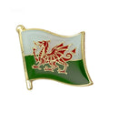 Wales Flag Lapel clothes / country flag Badge / Wales national flag Brooch / Wales Flag Lapel Pin / Wales enamel pins