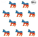 Democratic party donkey Lapel Pin / Democratic donkey Badge / Democratic party Brooch / Democratic donkey enamel lapel pin
