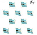 Botswana Flag Lapel clothes / country flag Badge / Botswana national flag Brooch / Botswana Flag Lapel Pin / Botswana enamel pin