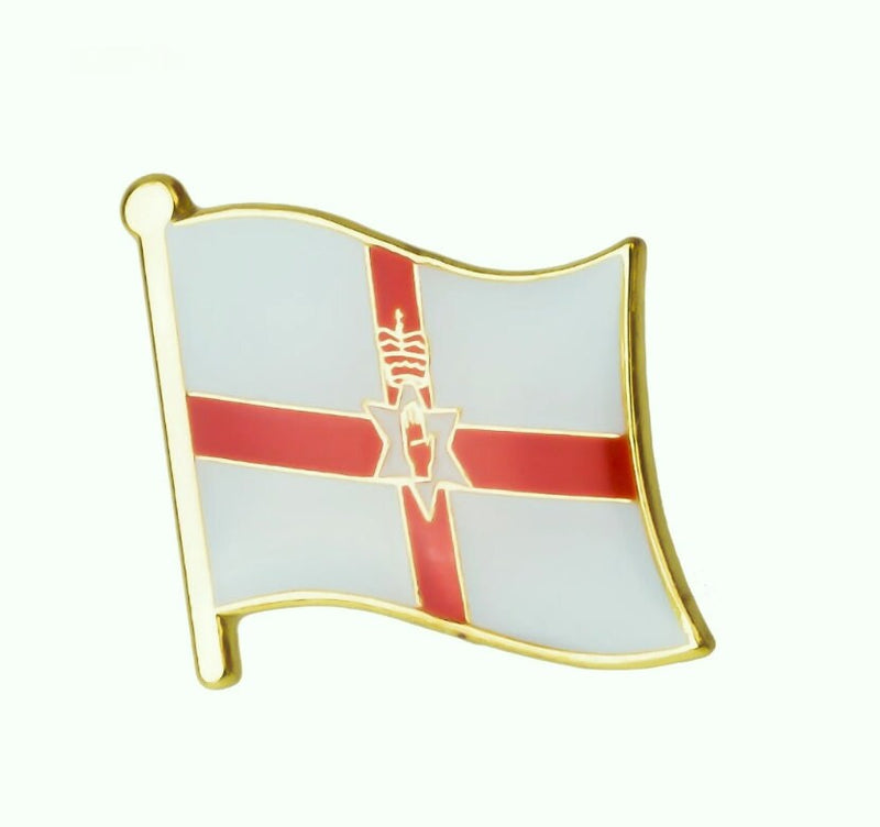 Northern Ireland Flag Lapel clothes / country flag Badge / Ireland national flag Brooch / Ireland Flag Lapel Pin / Ireland enamel pin